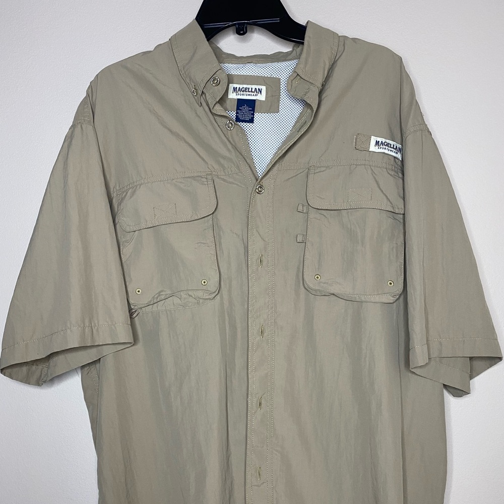 Magellan Outdoors Sportswear Men’s Fishing Button Shirt